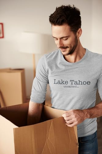 Lake Tahoe Unsalted Modern Fit Unisex Long Sleeve T-Shirt4