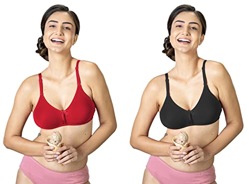 Image of Lyra 516 Flora Mesh Ladder Moulded Premium Cotton Bra