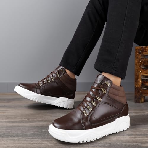 Image of BXXY Men's 3.74 Inch Hidden Height Increasing Casual Sneaker Laceup and Outdoor Boot.