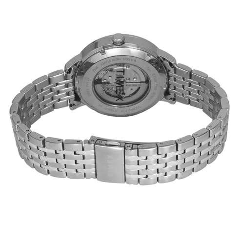 TIMEX Stainless Steel Men Green Round Automatic Dial Analog Watch- Tweg23502 - Image 3