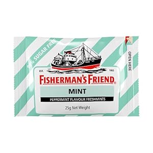 Fisherman’s Friend Mint Suikervrij Smaak 25 g x 12