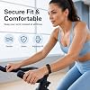 Correa de silicona suave compatible con Garmin CIRQA Smart Band | Correas de repuesto deportivas transpirables ajustables, resistentes al agua y al sudor para reloj inteligente para hombres y mujeres 8