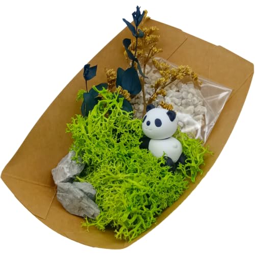 ガーデンパレットモノ 花材 小分けアソート おまかせ パンダ テラリウム アロマワックス サシェ プリザーブドフラワー ドライフラワー 02981AZ