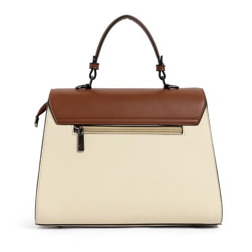 Image of EXOTIC Premium Style and Look beautiful Texture Design Flap Closure Top Handle Dual Color Hand /Sling Bag For Women & Girls | Ladies Purse | Gift For Ladies