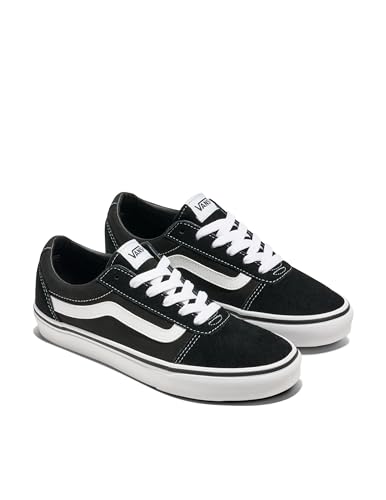 Vans Damen Ward Sneaker Ward Trainers, (SUEDE/CANVAS) BLACK/WHITE, 40 EU