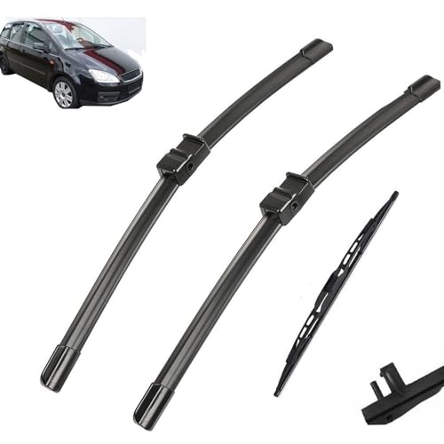 Kit balais essuie-glace avant arrière Ford C-Max MK1 2003 2004 2005 2006 2007 2008 2009 2010