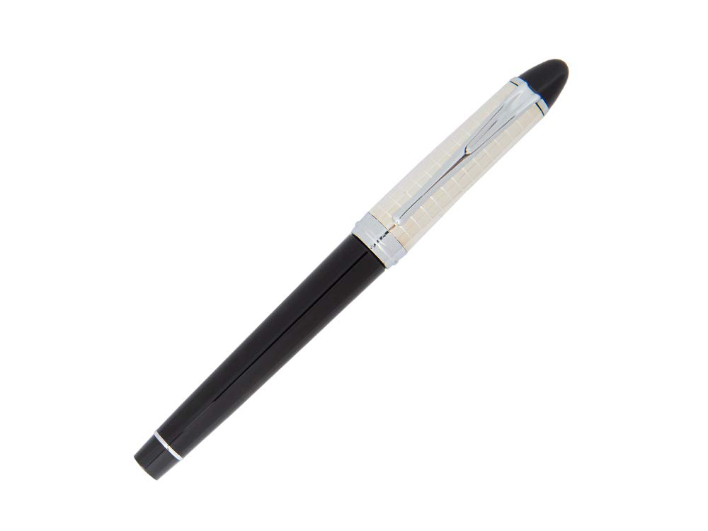 Amazon | Aurora Ipsilon Quadra Black/Chrome Cap Medium Point
