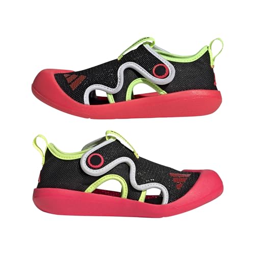 adidas Unisex-Kids Altaventure 3, Black/Lucid Red/Lucid Lemon, 11 by adidas - Used condition - Image 6