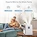 LEVOIT LV600S Smart Warm and Cool Mist Humidifiers for Home Bedroom Large Room, (6L) 753ft² Coverage, Quickly & Evenly Humidify Whole House, Easy Top Fill, App & Voice Control - Quiet Sleep Mode