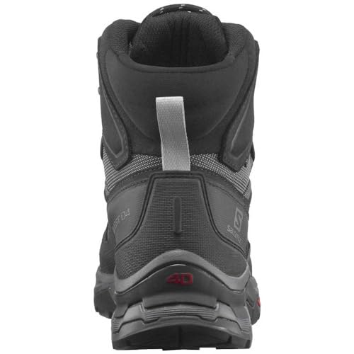Salomon Salomon Men's QUEST 4 GORE-TEX Hiking Boots For Men, Magnet/Black/Quarry, 8.5