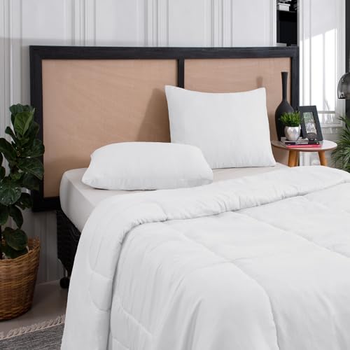 Edredom Casal Queen Margarida 3 Peças | Microfibra Antialérgica Premium