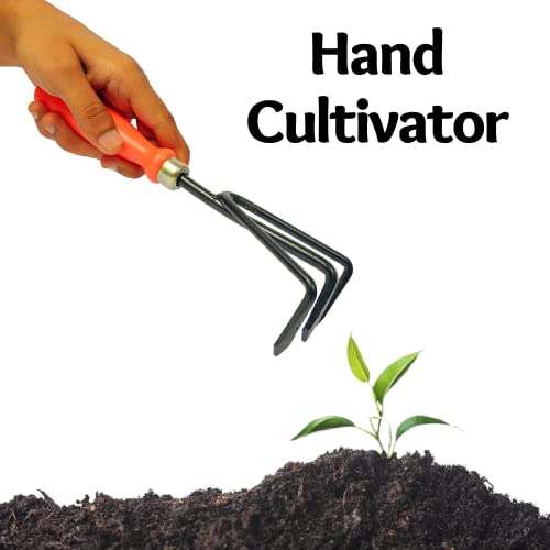 N.A Supplier Gardening Tools Kit Durable Gardening Tool Kit for Home Gardening Tools Weeder, Big Trowel, Fork,Cultivator(Set of 5 )