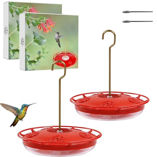 Hummingbird Feeders for Outdoors Hanging, 5 Feeding Ports