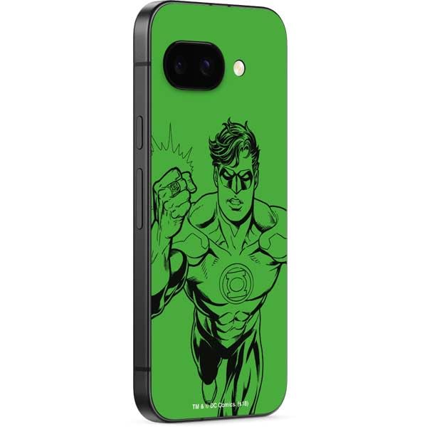 Skinit Decal Phone Skin Compatible with Google Pixel 9a - Officially Licensed DC Comics Green Lantern Comic Pop Design