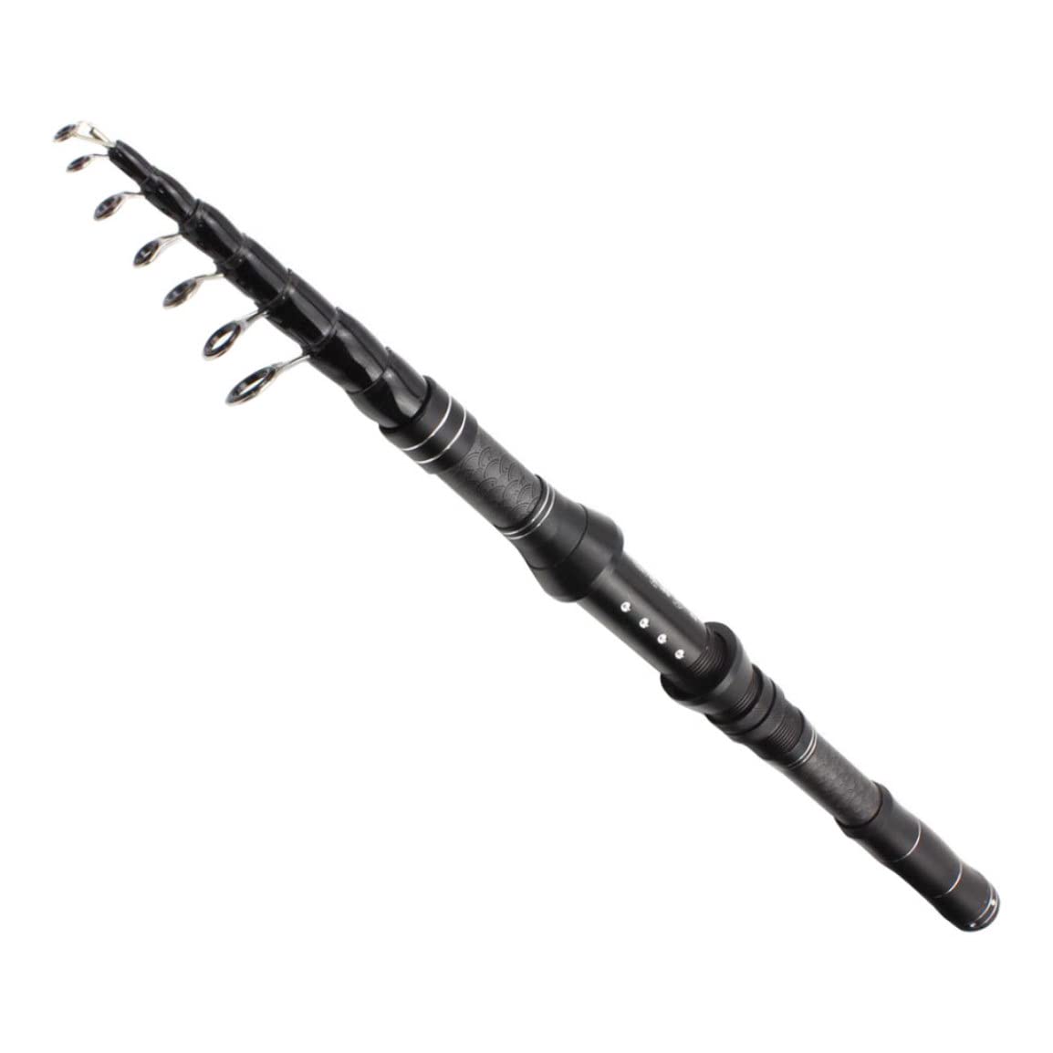 Canna Da Pesca Telescopica In Fibra Di Carbonio - Portatile Per Spinning, Carpa E Trota, Lunghezze Da 2.1m A 3.6m