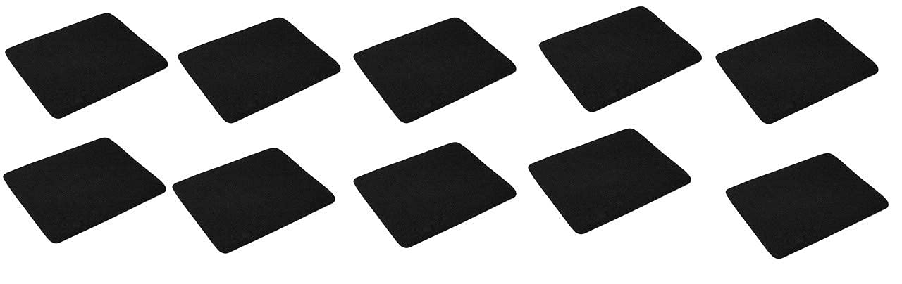FEDUS Rubber Mouse Pad with 3mm Thickness Non-Slip Skid Resistant Anti-Skid Surface Gaming Mousepad - Washable Water Resistance Non-Slip Stitched Edges Pack of 10 (B085WQQRP7) Amazon Price History, Amazon Price Tracker
