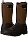 Bogs Men's Roper Waterproof Insulated Winter Rain Boot, Black/Brown, 11 M