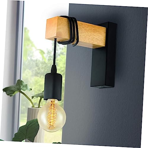 Lámpara de pared de hierro sencilla con accesorios completos 3