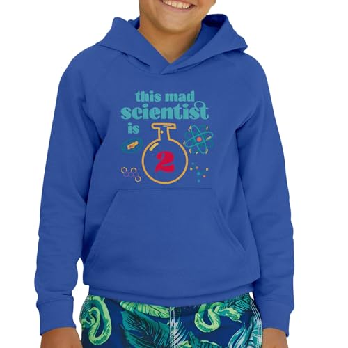 Sweat à capuche enfant science pour anniversaire 2 ans Mad Scientist - 2