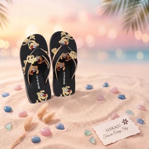 Image of Kids' Flip Flop Slippers, soft and Lightweight sole, Super Flexible, Comfortable & Arch Support, Durable Indoor and Outdoor Slippers