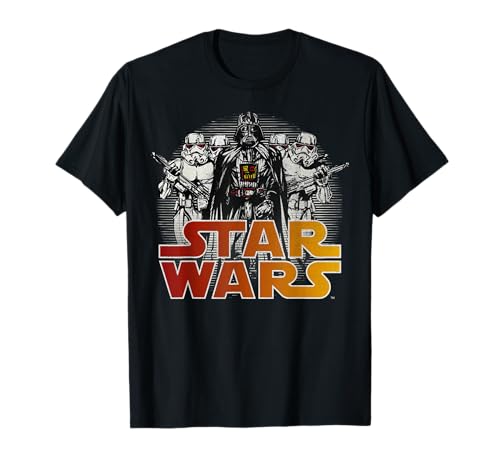T-shirt Star Wars Dark Group en coton pour look streetwear geek et moderne