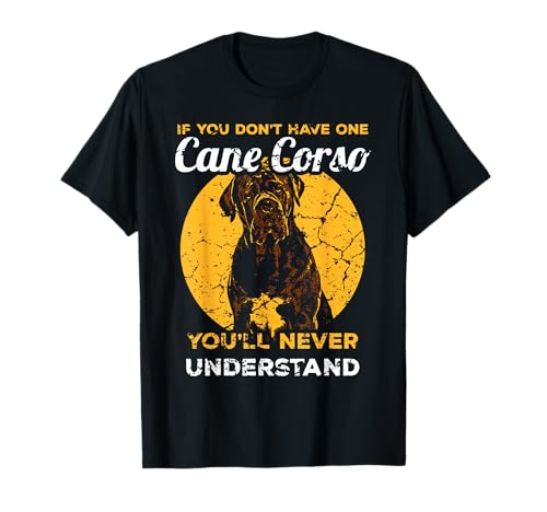 Cane Corso Italian Mastiff Head Dog Pet T-Shirt