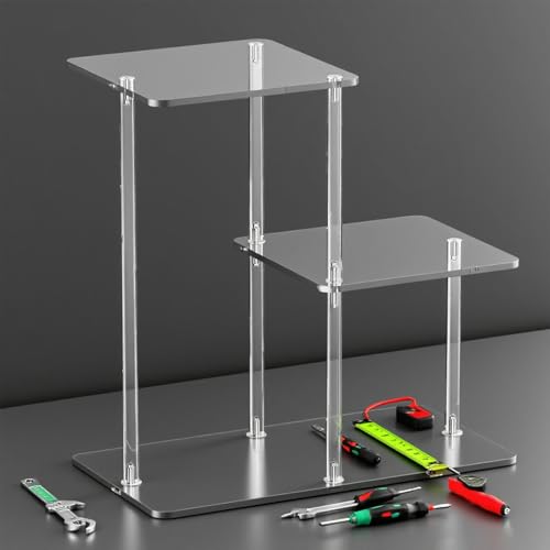 Table de chevet en acrylique pour optimiser les petits espaces - 4