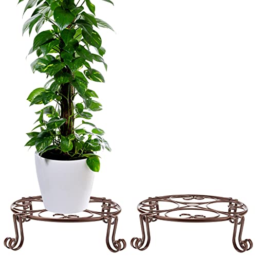 MASSIMA STABILITÀ - I supporti realizzati con I 4 piedini ultra resistenti assicurano la massima stabilità ai vasi rendendoli facilmente applicabili su ogni superferficie sia nel balcone, giardino, terrazzo ecc.