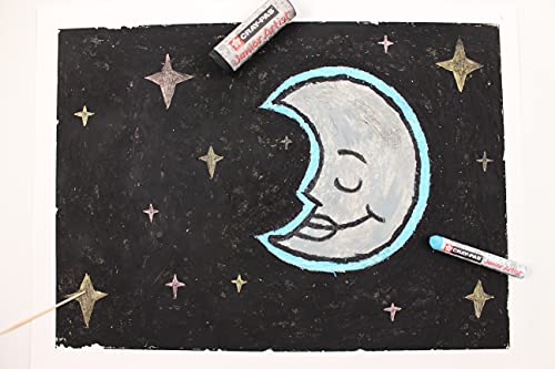 Sakura-Cray-Pas-Junior-Artist-Oil-Pastels-25-Count-Pack-of-1-White