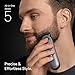 Braun Series 5 All-in-One Beard & Body Grooming Kit for Men, Cordless Trimmer, Hair Clippers & Shaver for Face, Hair & Body with Smooth Shave Head, AIO 5510