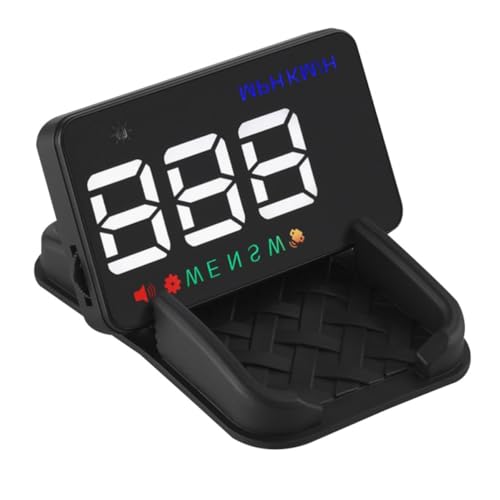 Compteur de vitesse HUD pour voiture avec affichage tête haute léger en ABS