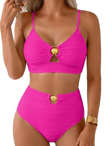 Herseas O Ring Decor Bikini Sets for Women 2026 Summer