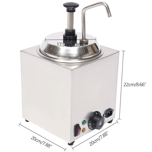 800W Professional Stainless Steel Cheese Oven for Restaurants, Fast Food Stands, Pastries, Temperature Adjustable