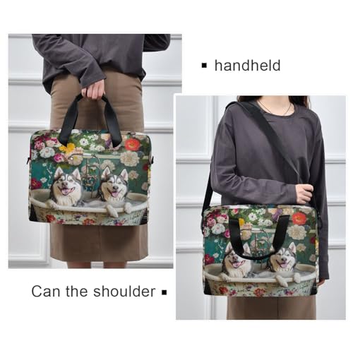 Bolso para portátil 15.6 pulgadas con diseño vintage miniatura 2