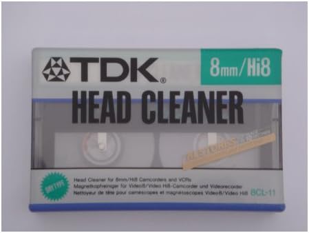 TDK 8Mm Dry Headcleaner - 1