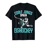 Coole Jungs spielen Eishockey Hockey Eishockeyspieler Jungen T-Shirt
