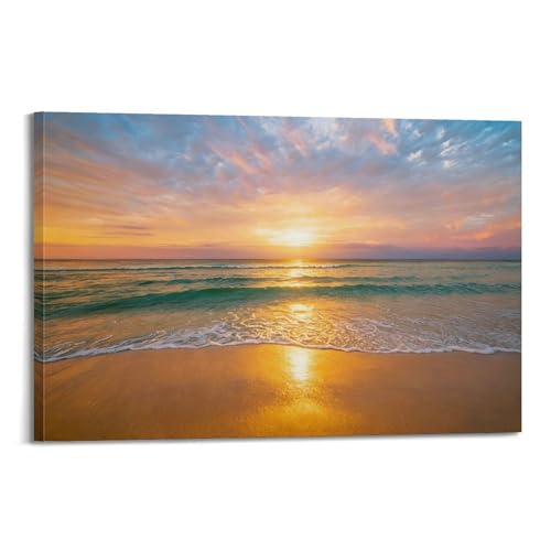 �C �A�[�g�p�l�� �C�̊G �� ���_ �r�[�` �|�X�^�[ �G�� ���V�̖� ���i�� �n���C �����C�ɏ���G ���� �J�^���� �Ǌ|�� (3)�Ǒ����L�����o�X �o�X���[�� �x�b�h���[�� �f�R���[�V�������G�ǉ�f���炵���M�t�g16x24inch(40x60cm)