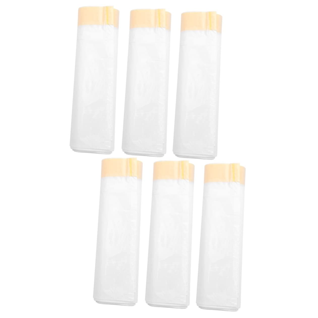 HANABASS 2sets Cat Litter Bag Set Waterproof Litter Bags Liners for Cat Poop Large Storage Pouches for Supplies Easy- for Camping 3rolls*2