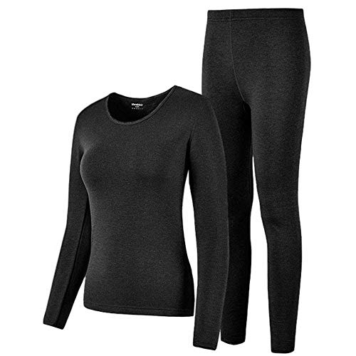 HEROBIKER Thermal Underwear Women Ultra-Soft Set Base Layer Top & Bottom Long Johns