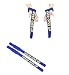 Evisen Gym Agarraderas Straps Correas de Levantamiento de Gimnasio con Acolchado de...