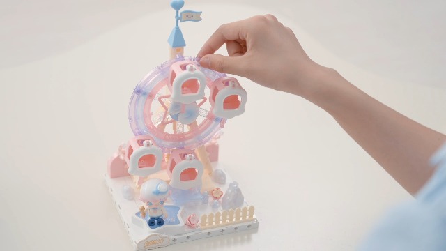 Amazon.com: POP MART DIMOO Dream Melody Series Blocks-Crescent