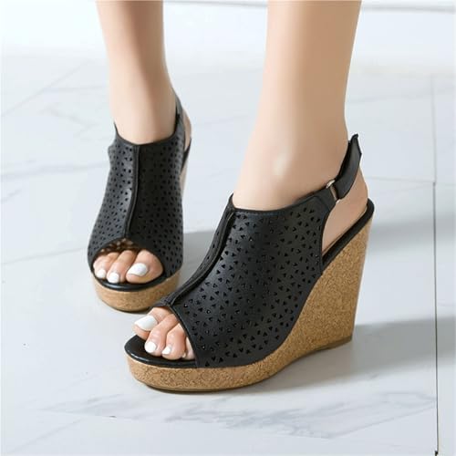 Fashion Wedge Sandals Female High Heels Flip Flop Casual Party Wedge Shoe For Women3