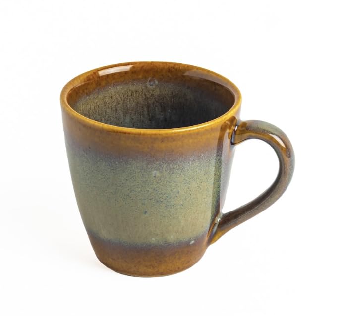 Image of Sipologie Artisan Ceramic Coffee Mug 280ml,Set of 2 - Autumn Horizon