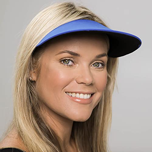 Image of No Headache Sun Visor for Women | Stylish, Lightweight Golf & Tennis Hat | UV Protection for Outdoor Sports & Travel