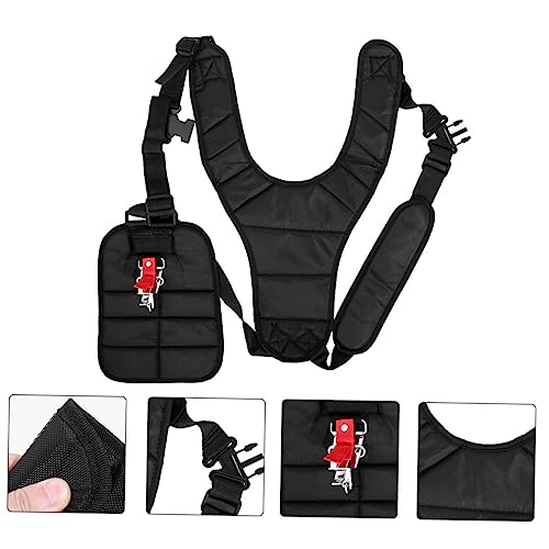 Bandoulière robuste pour débroussailleuse double et confortable