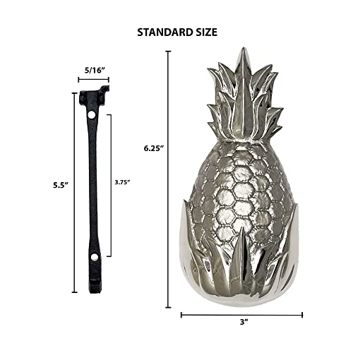 Pineapple Door Knocker - Nickel Silver (Standard Size) #TOP4