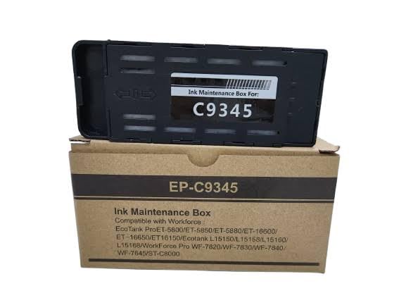Image of Epson Maintenance Box C9345 for L15150, L15160 Ecotank Pro Et-5800 Et-5880 Et-5850 Et-16600 Et-16650, Workforce St-c8000, L15150, L15160 Printer