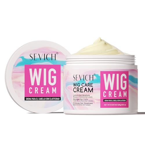 Gowwim Crema para peluca, lisa, hidratante, aroma de lujo, antienredos, 100 g