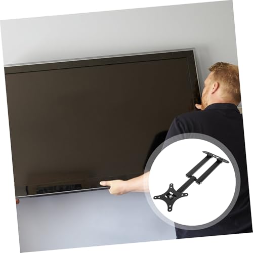Support mural pour téléviseur bras articulé pivotant extensible écran LCD - 6