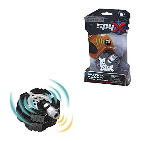 SpyX / Micro Motion Alarm - Protect Your Stuff with This Fun Motion Alarm Spy Toy. Detects Motion OR Vibration! Perfect Addition for Your spy Gear Collection! Cover